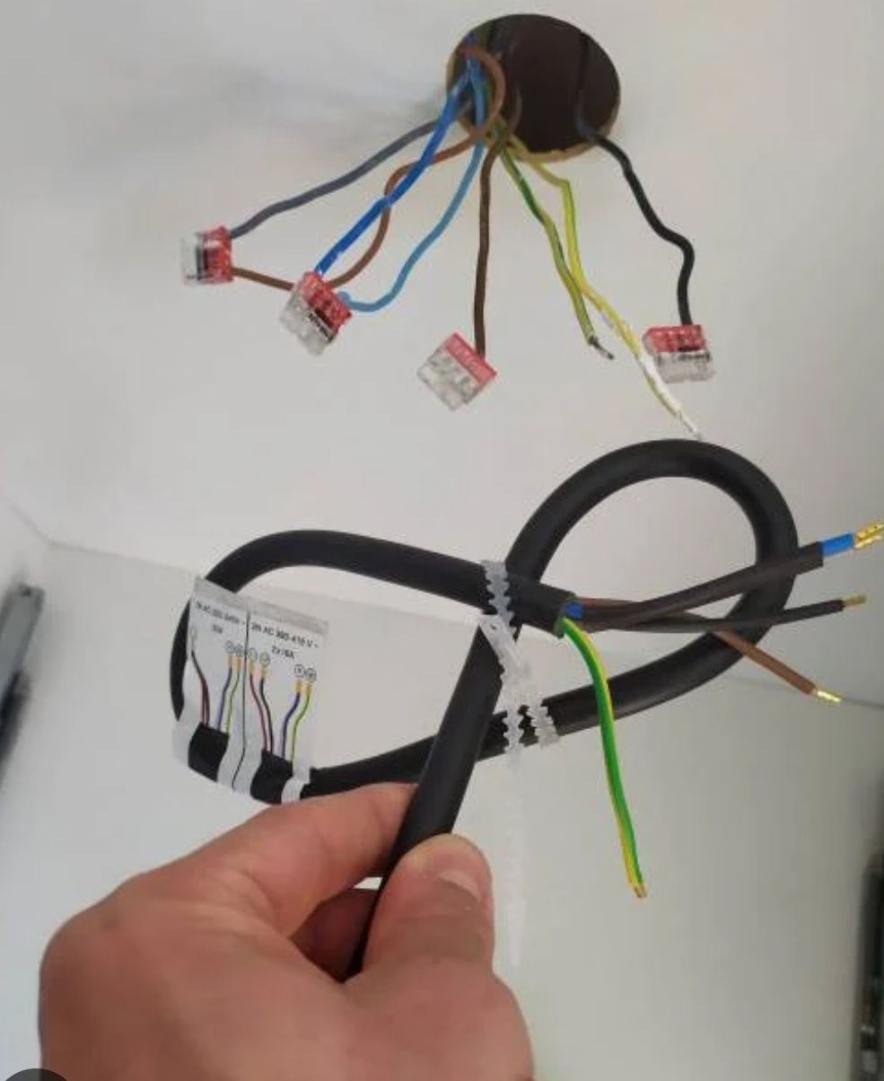 Podłączenie płyt indukcyjnych ELEKTRYK Pieczątka GWARANCJA