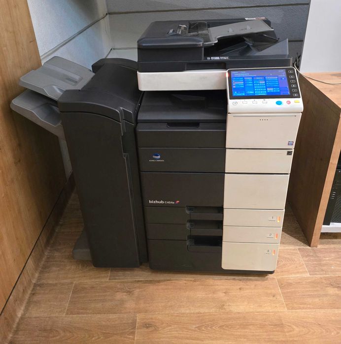 KONICA MINOLTA BIZHUB C454e sorter urządzenie wielofunkcyjne warszawa