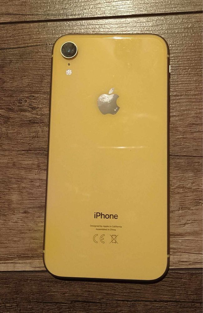 iphone Xr żółty stan bardzo dobry