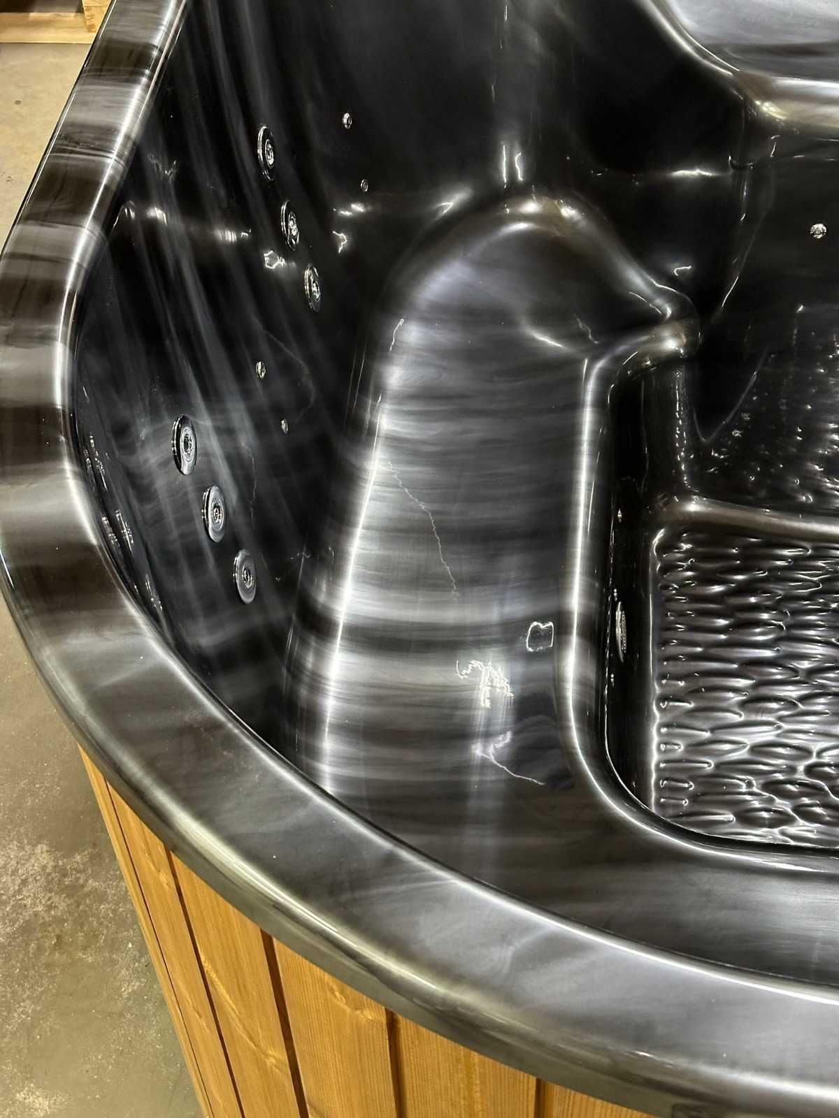 AKRYL system SPA Jacuzzi, wanna z hydromasażem, piec wewnętrzny