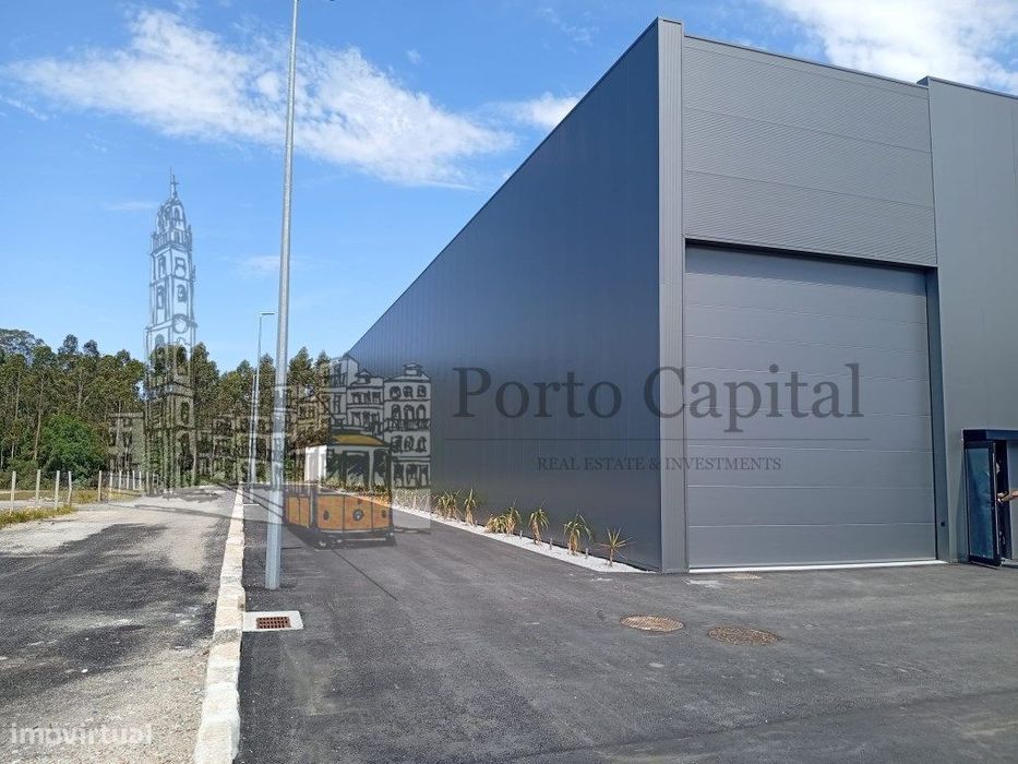 Fantástico Armazém Novo Para Arrendamento, Situado Na Zona Industri...