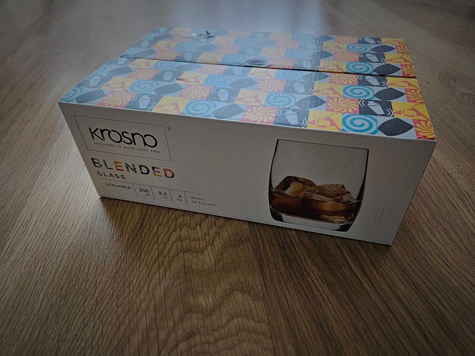 Szklanki do whisky 250ml. 6szt.