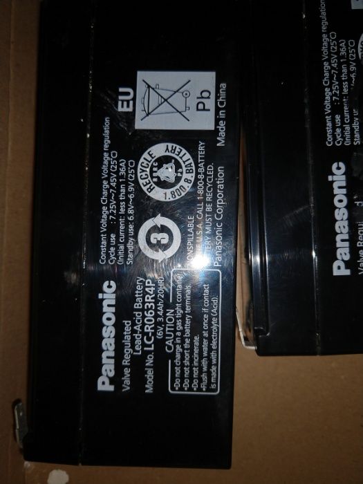 PANASONIC LC R063R4PG Akumulator ołowiowy