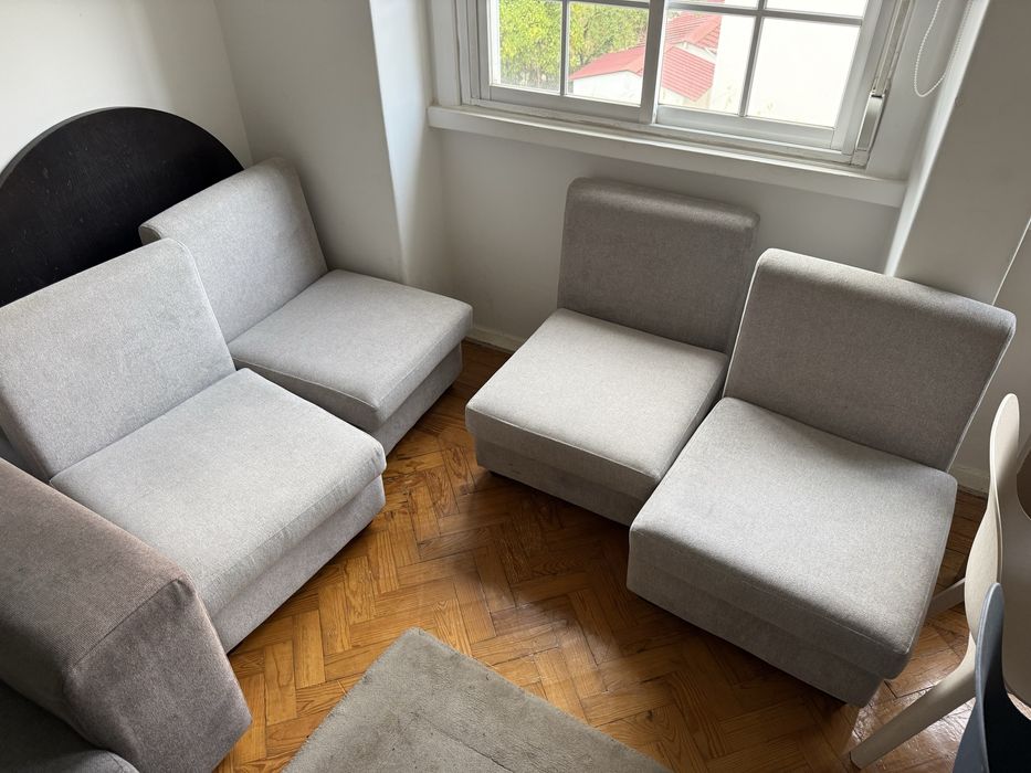 4 Sofas Individuais