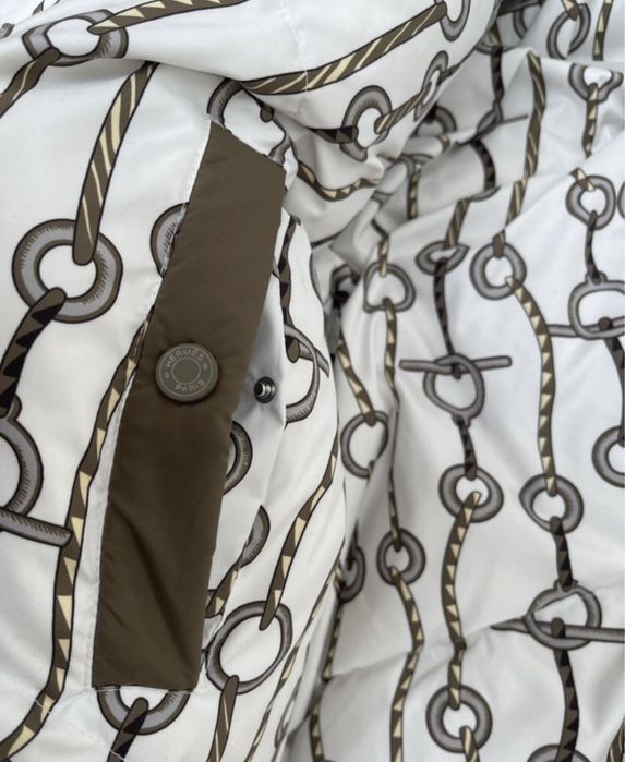 Hermes куртка пуховик