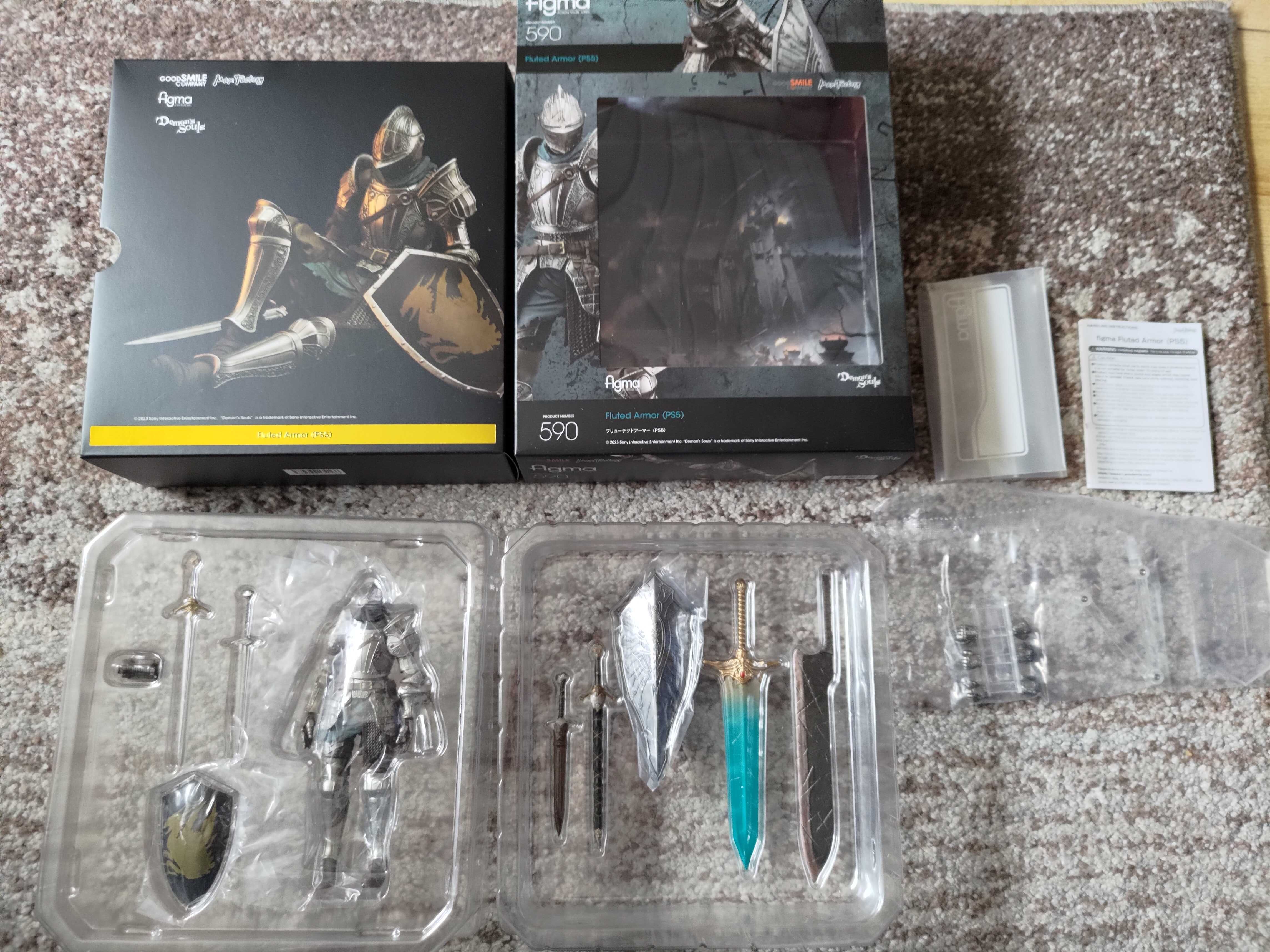 Figurka Demon's Souls Figma - Slayer of Demons (Fluted Armor)