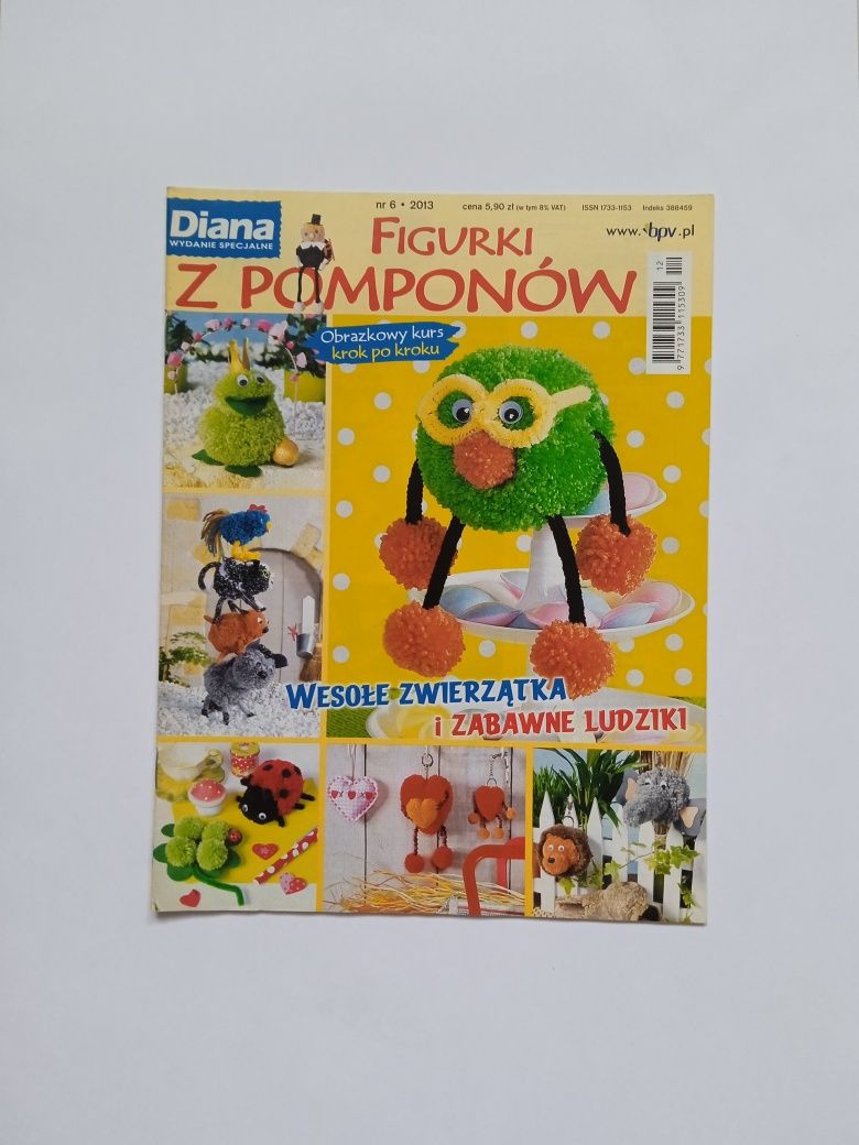 Magazyn - Diana Wydanie Specjalne "Figurki z pomponów" nr 6/2013