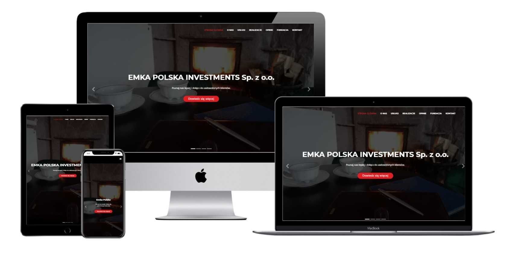 Strona internetowa dla firmy - konkurencyjna cena