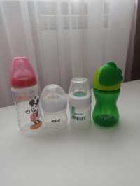 Пляшечка для годування Philips Avent, NUK, поїльник Philips Avent