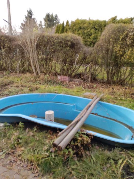 Zbiornik ogrodowy oczko wodne stawik basen basenik dla dzieci używany