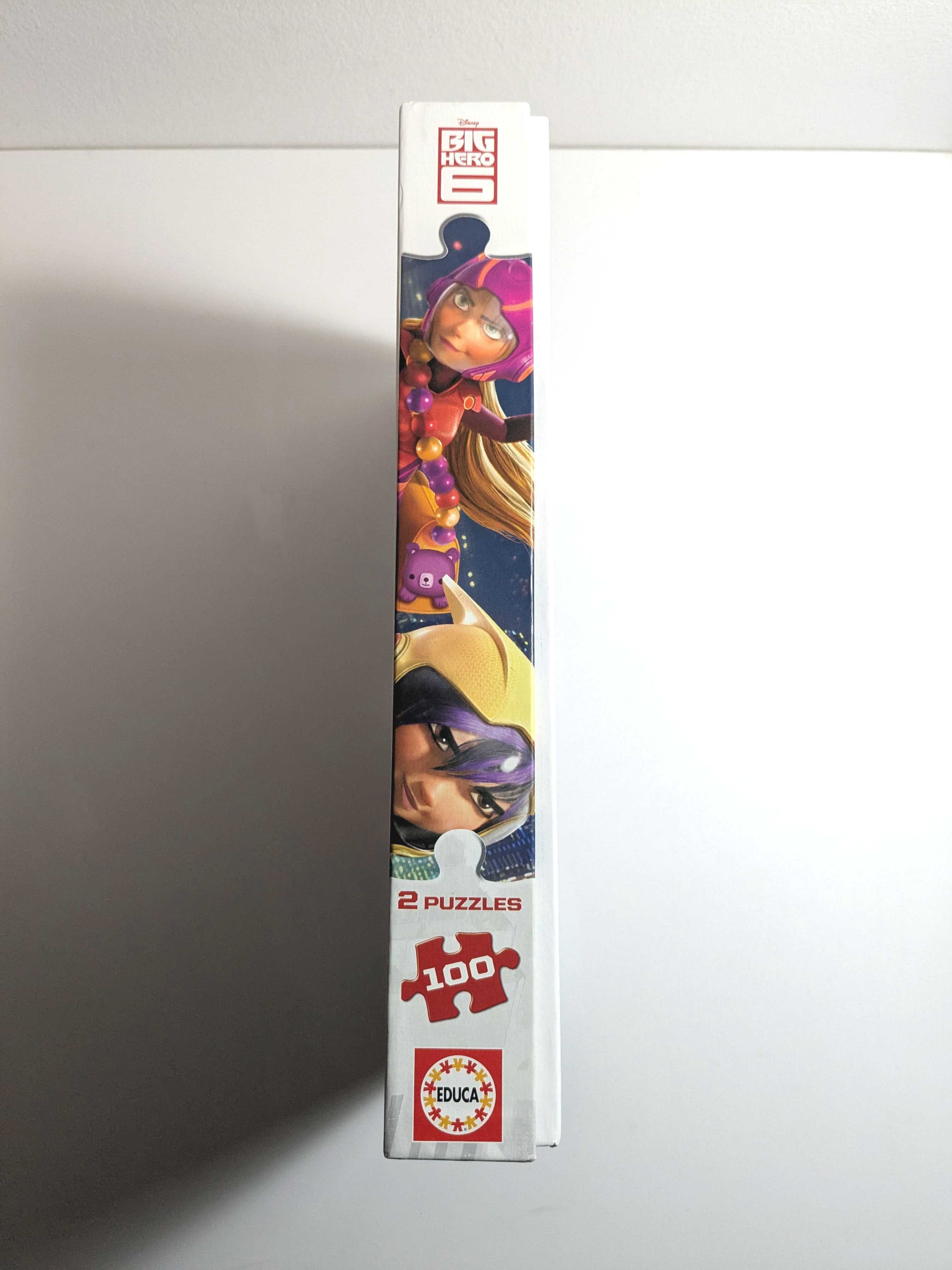 2 Puzzles Disney “Big Hero 6” (6-8 anos) NOVO