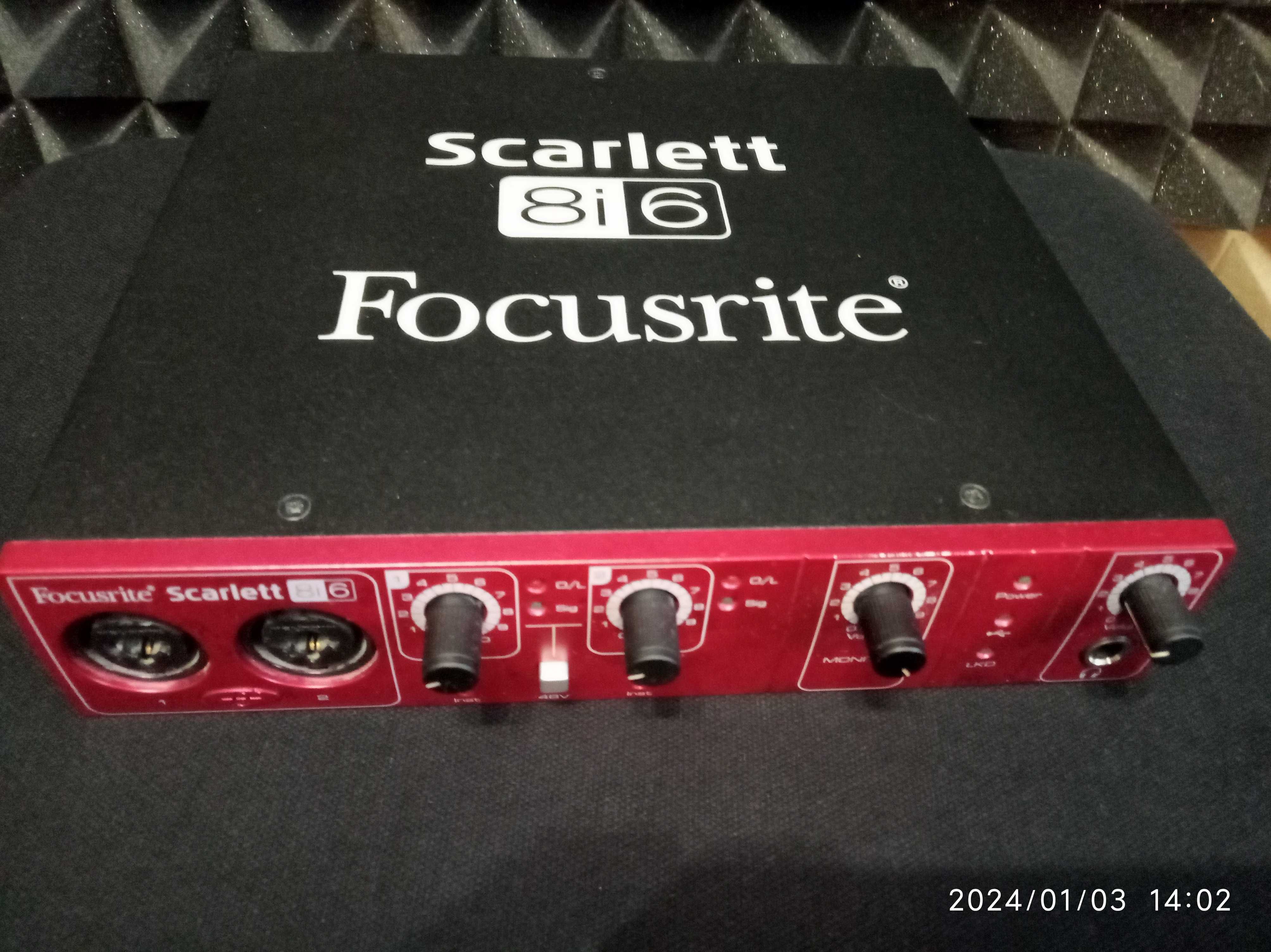 Interfejs USB Focusrite Scarlett 8i6 (1st gen)