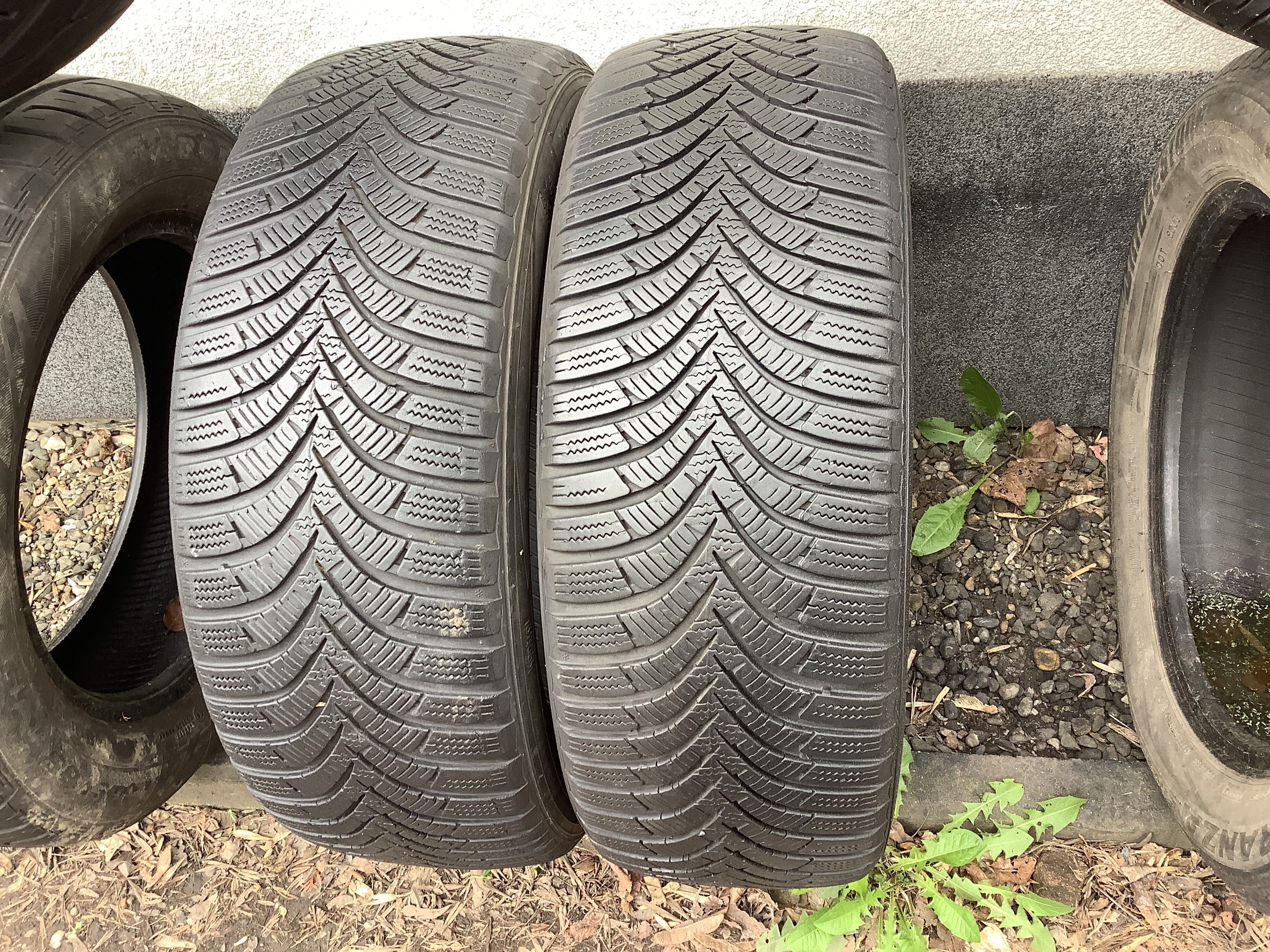 HANKOOK 195/55r16 2szt opony zima zimowe 6mm 2017r