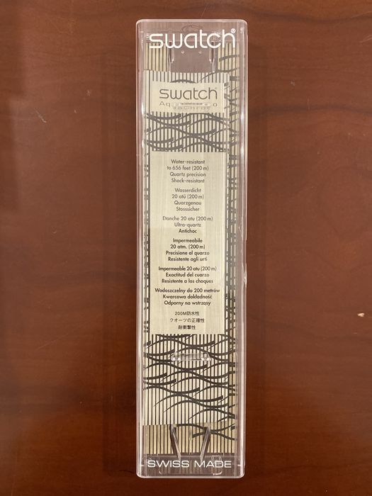 Caixa original Swatch anos 90