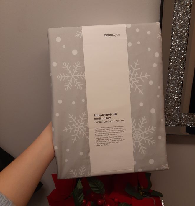 Pościel Home&You z Mikrofibry 160x200 2x70x80 Wzór Hivelle