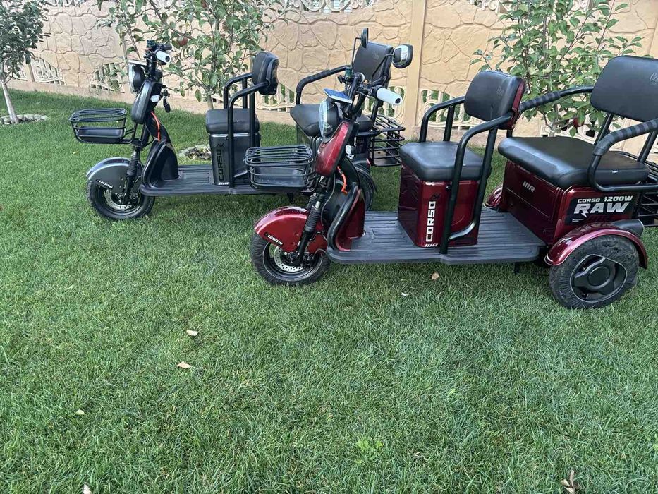 Трицикол Corso RAW 1200W. Гарантія і Доставка.
