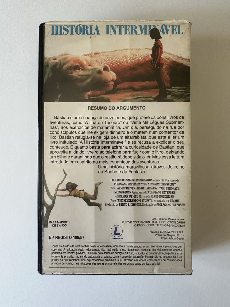 VHS - História Interminável / The Neverending Story