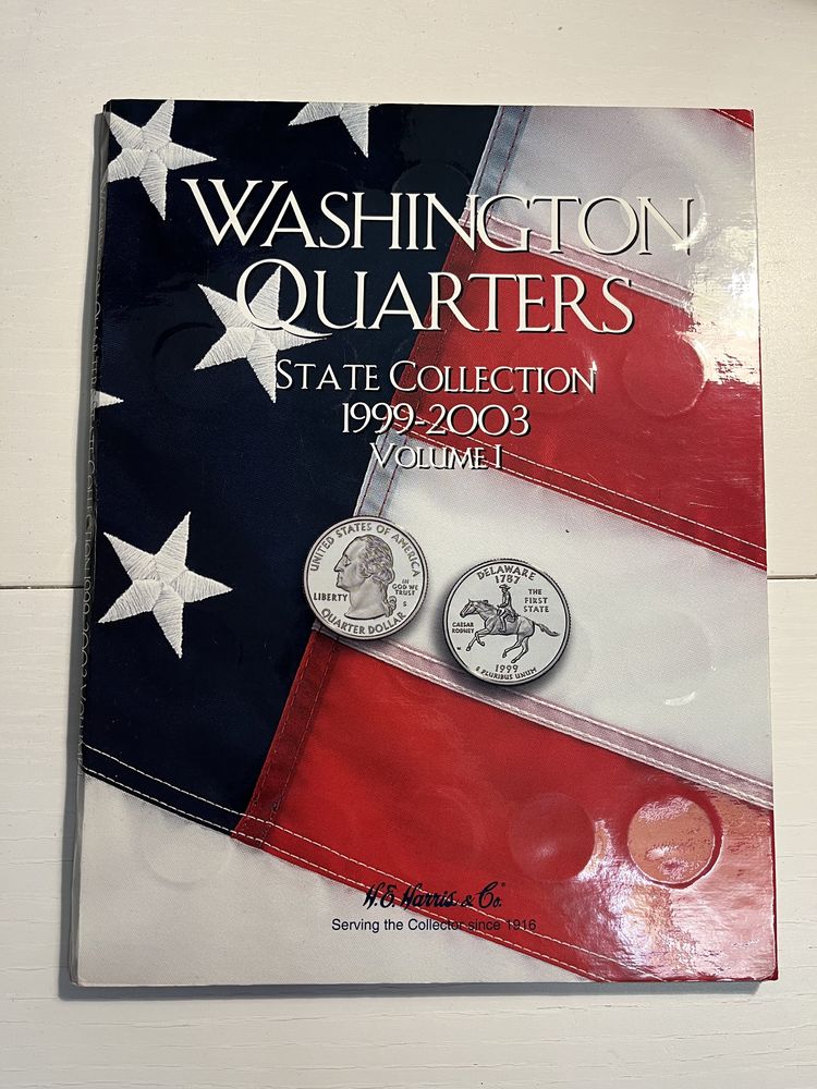 Album Washington Quarters State Collection 99-03