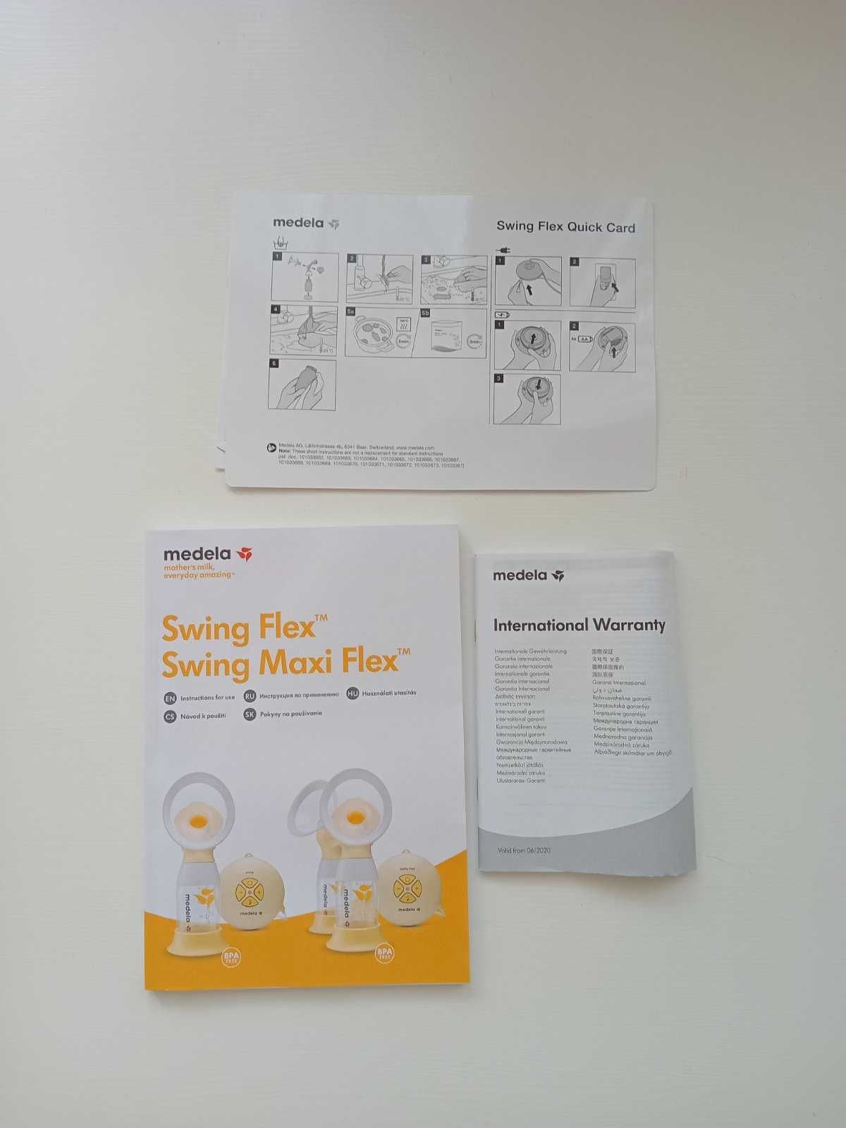 Молокоотсос Medela двухфазный электрический Swing Flex