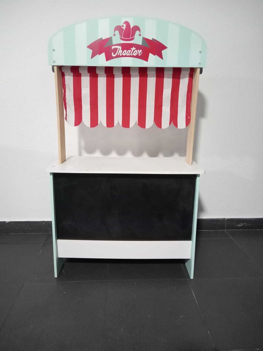 Brinquedo Lidl Lojinha/ Teatro (2 em 1) em Madeira | COMO NOVO