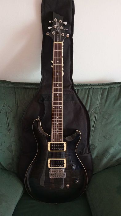 Guitarra elétrica Harley benton Cst 24t Black