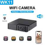 Mini kamera Wi-Fi bezprzewodowe wideo HD, noktowizor na podczerwień