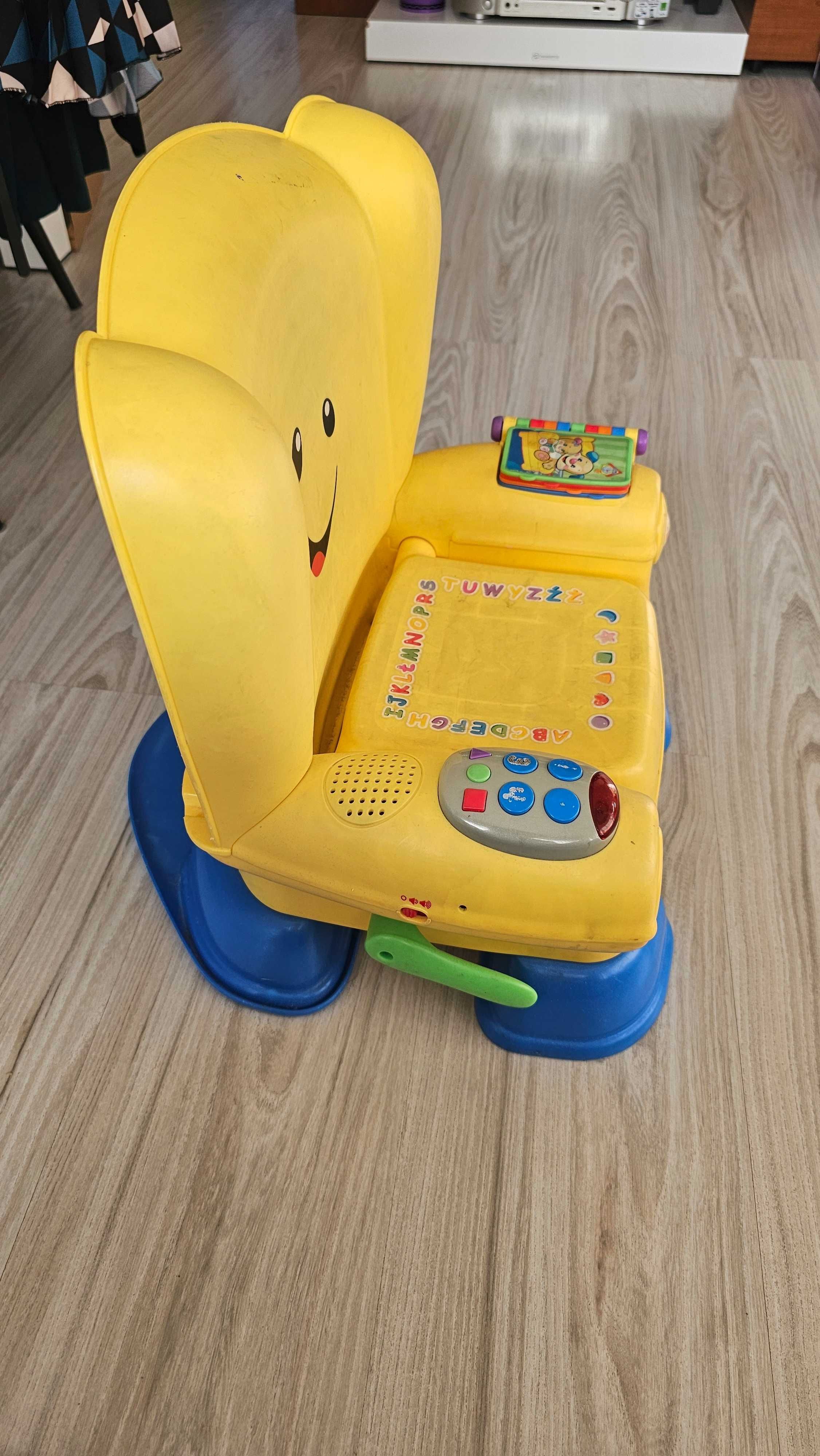 Fisher-Price edukacyjny fotelik malucha.