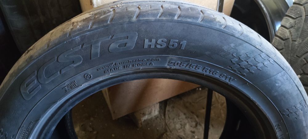 Продам шини KUMHO 205/55 r16(комплект)