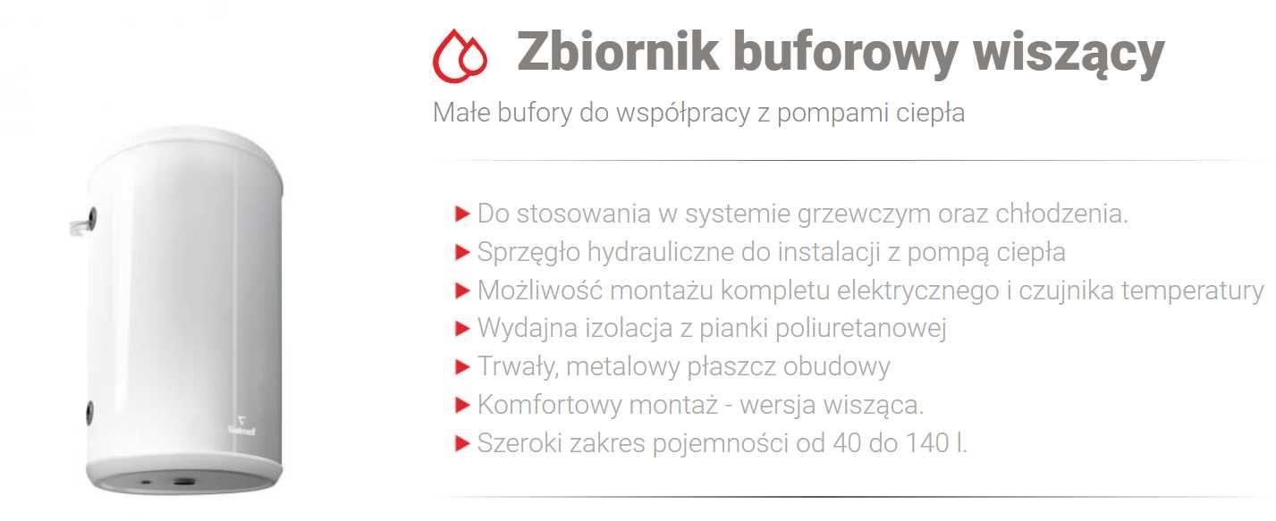 Bufor, Zbiornik wiszący GALMET 60-120L CENA BRUTTO!