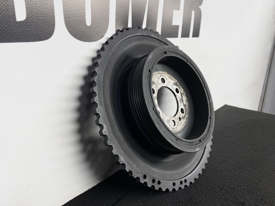 Шків Демферний Коленвалу BMW E39 M52 Дорестайл Однованосний БМВ Шкив