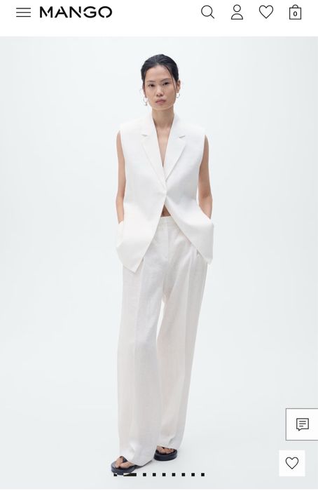 Штани лляні манго