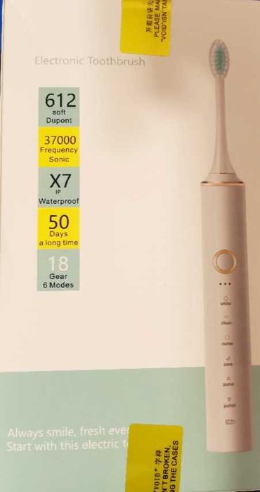 Szczoteczka soniczna + 7 końcówek