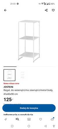 Regał Jostein IKEA