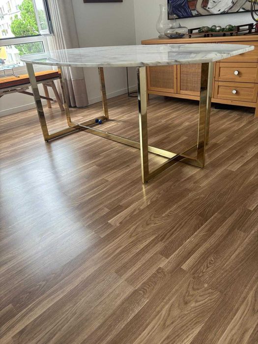 Mesa jantar tampo em mármore
Mesa jantar tampo em mármore