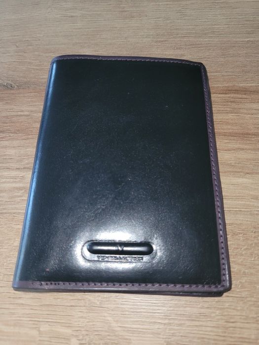 Męski portfel w kolorze brazowym