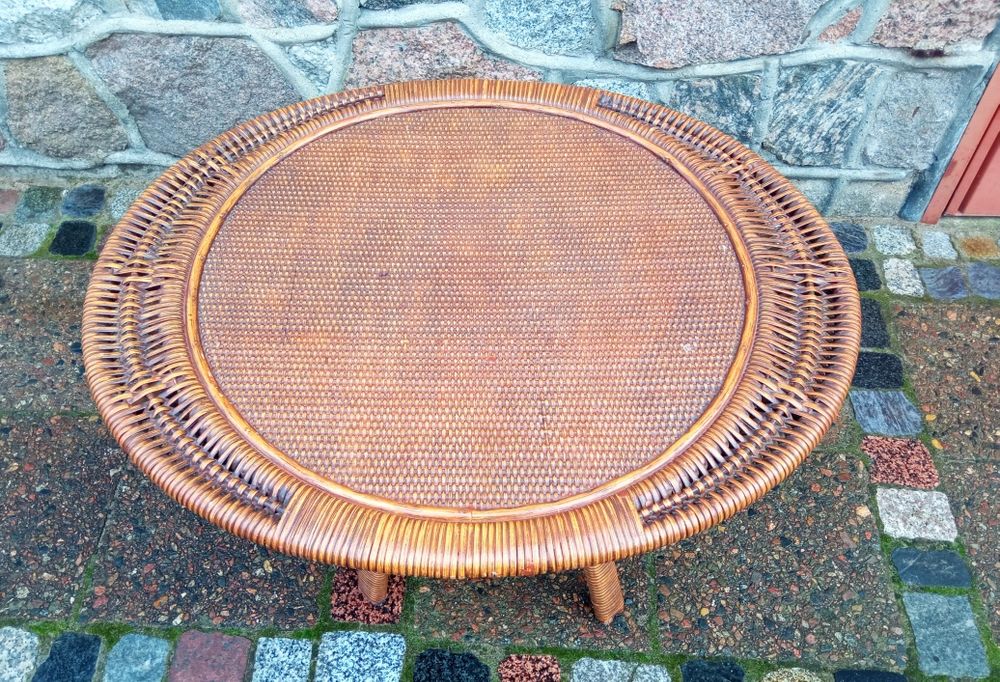 Zestaw wypoczynkowy z wikliny