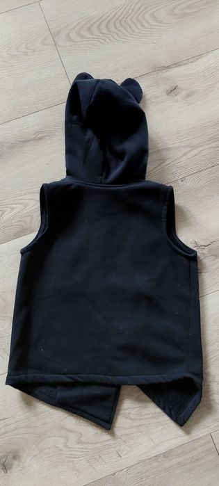 Kamizelka bezrękawnik 116 czarny