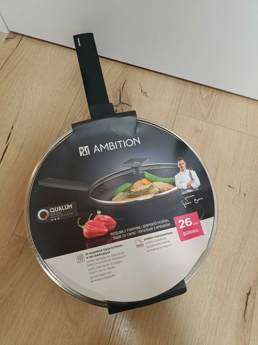 Abition Non Stick 26 cm patelnia z pokrywką