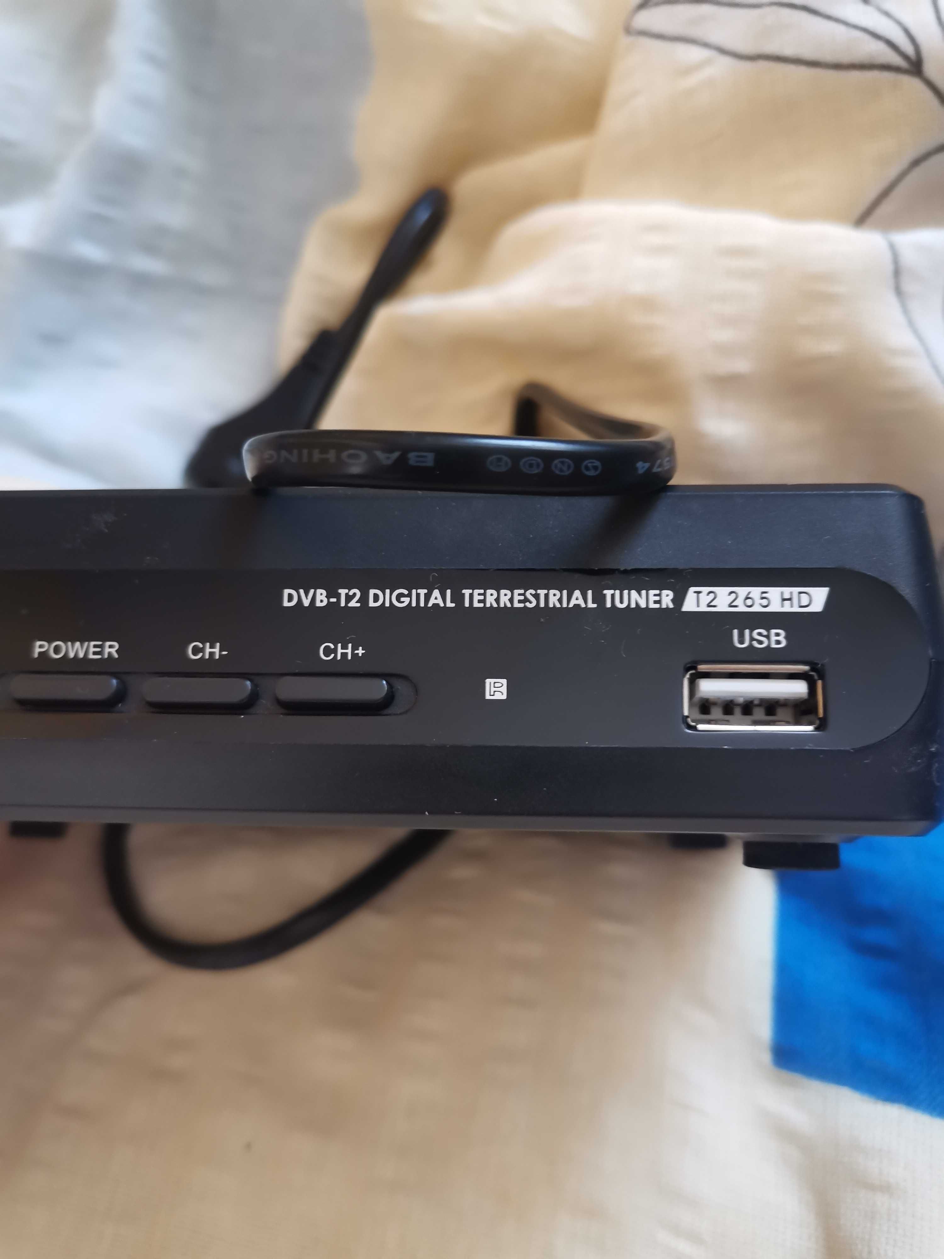 New Digital T2 265 HD dekoder tuner TV naziemnej DVB-T2 H.265 HEVC