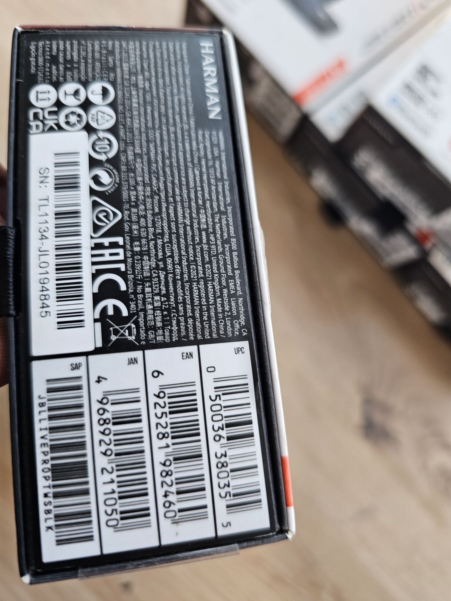 Навушники TWS JBL Live Pro+ TWS Black