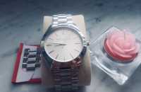 Srebrny zegarek Michael Kors MK3178
