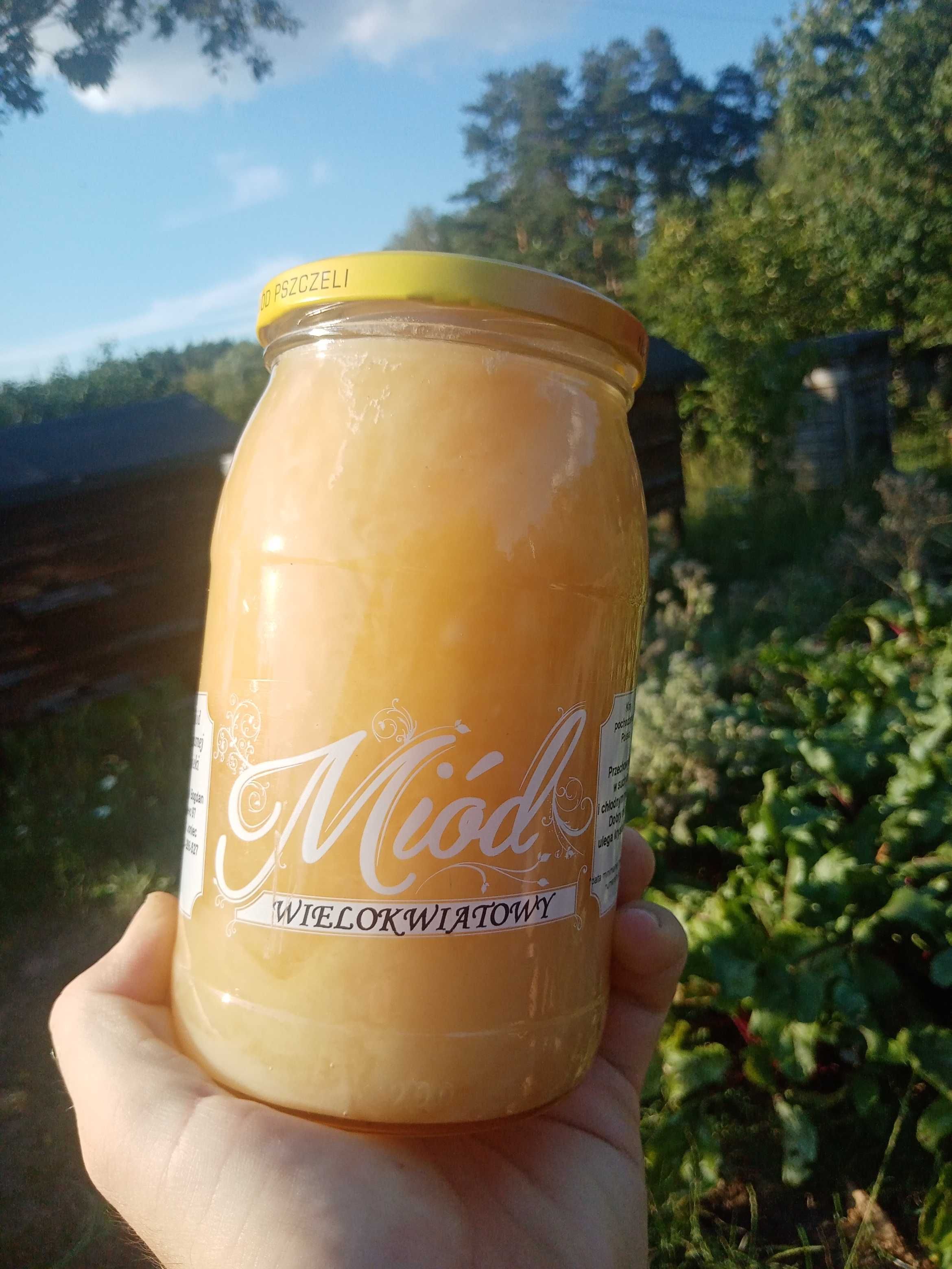Miód z własnej pasieki 1,2kg