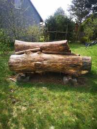 Bale drewna topola drewno sezonowane