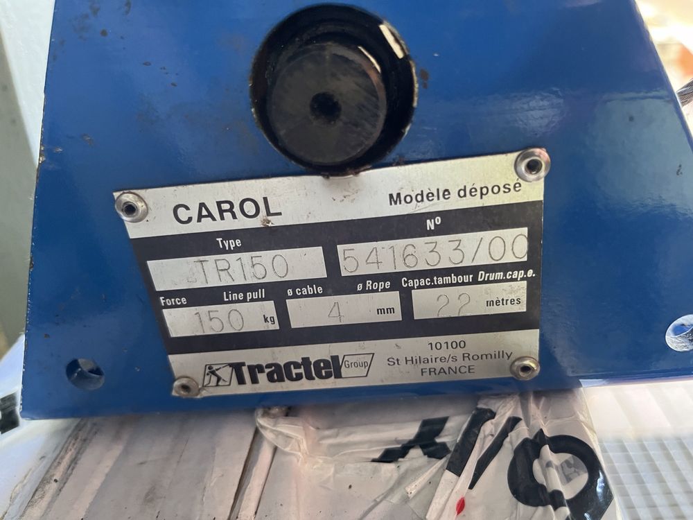 Wyciągarka Tractel Carol TR150  made in France