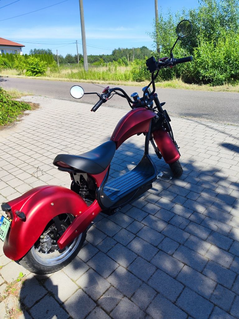 Skuter elektryczny chopper