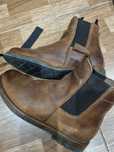 Botas em cabedal artesanal