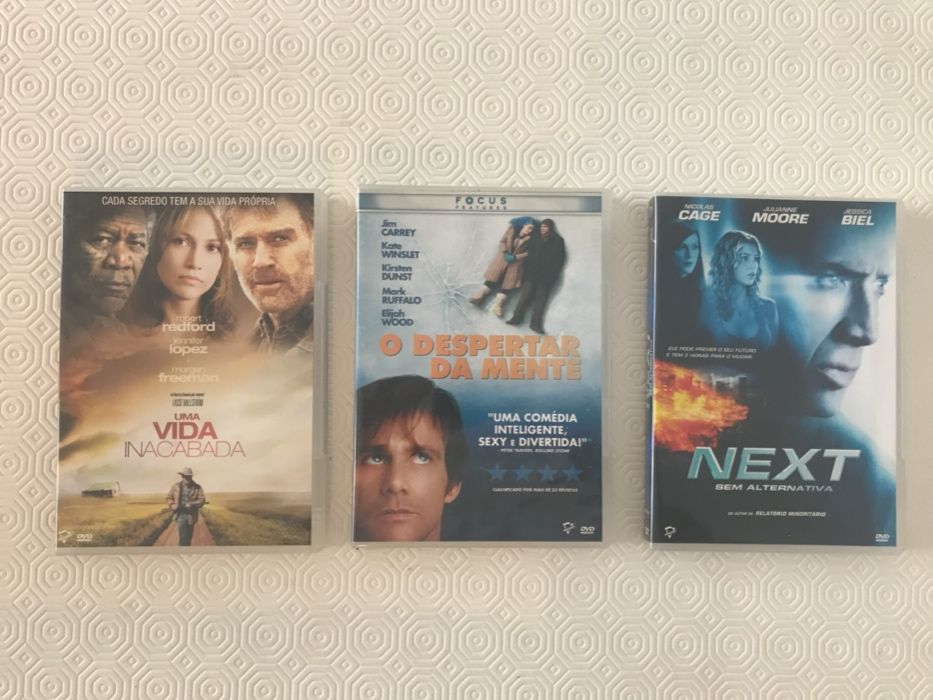 Vendo 3 DVD's aleatorios