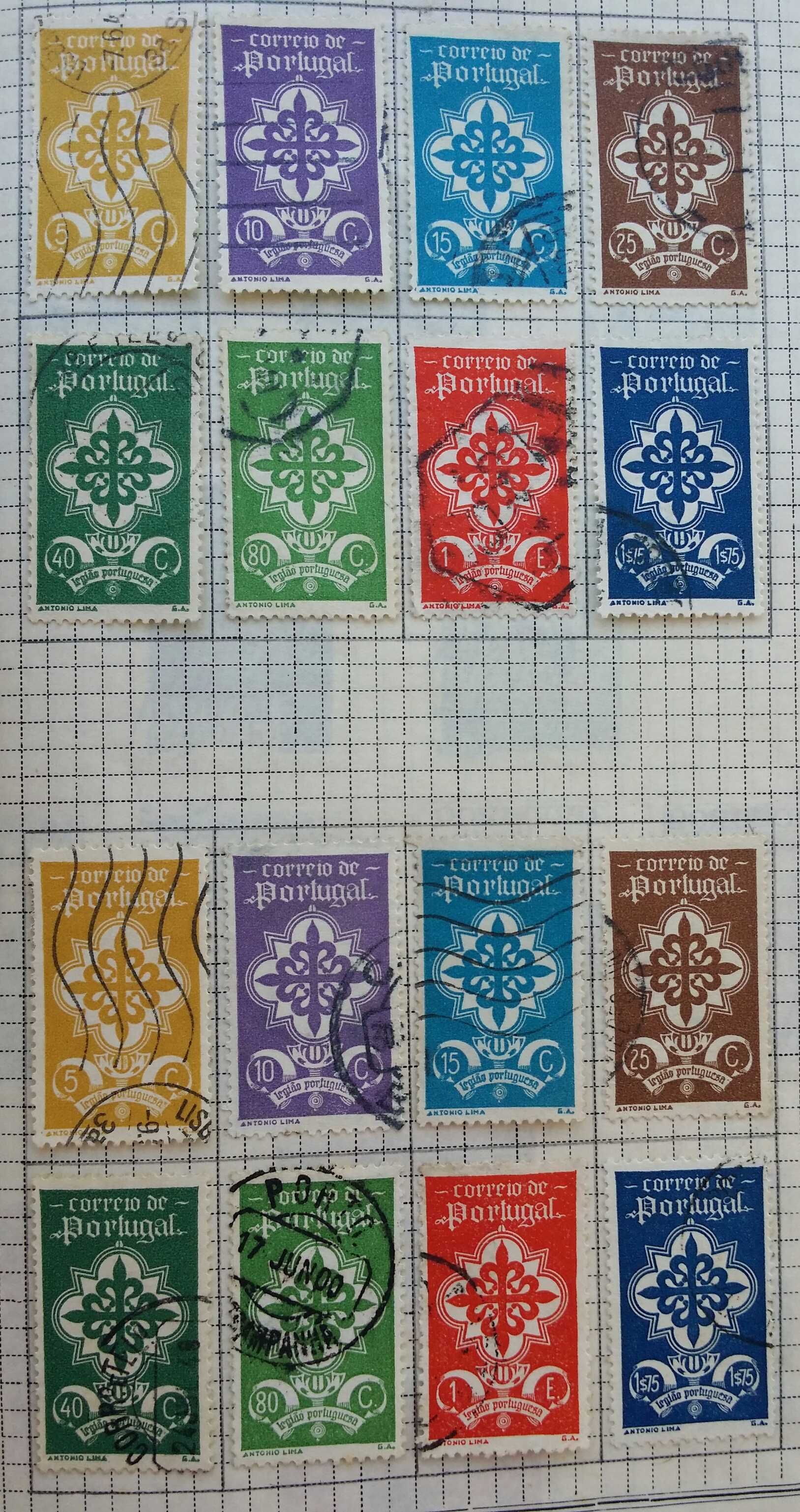 Filatelia selos Portugal Legião Portuguesa 1940