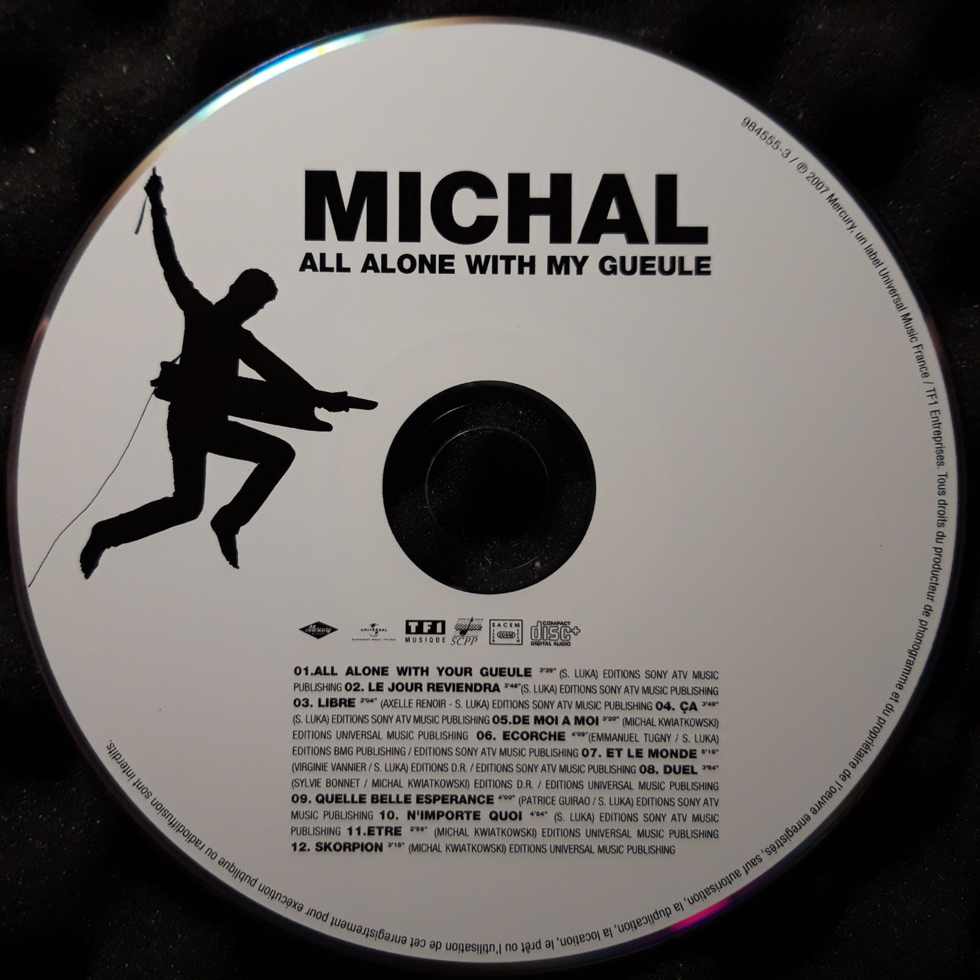 Michal – All Alone With My Gueule (CD, 2007)