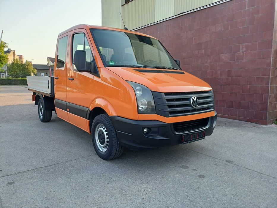 VW Crafter 2.0 TDI Lift Doka Brygadowka 6 osobowy Sprowadzony